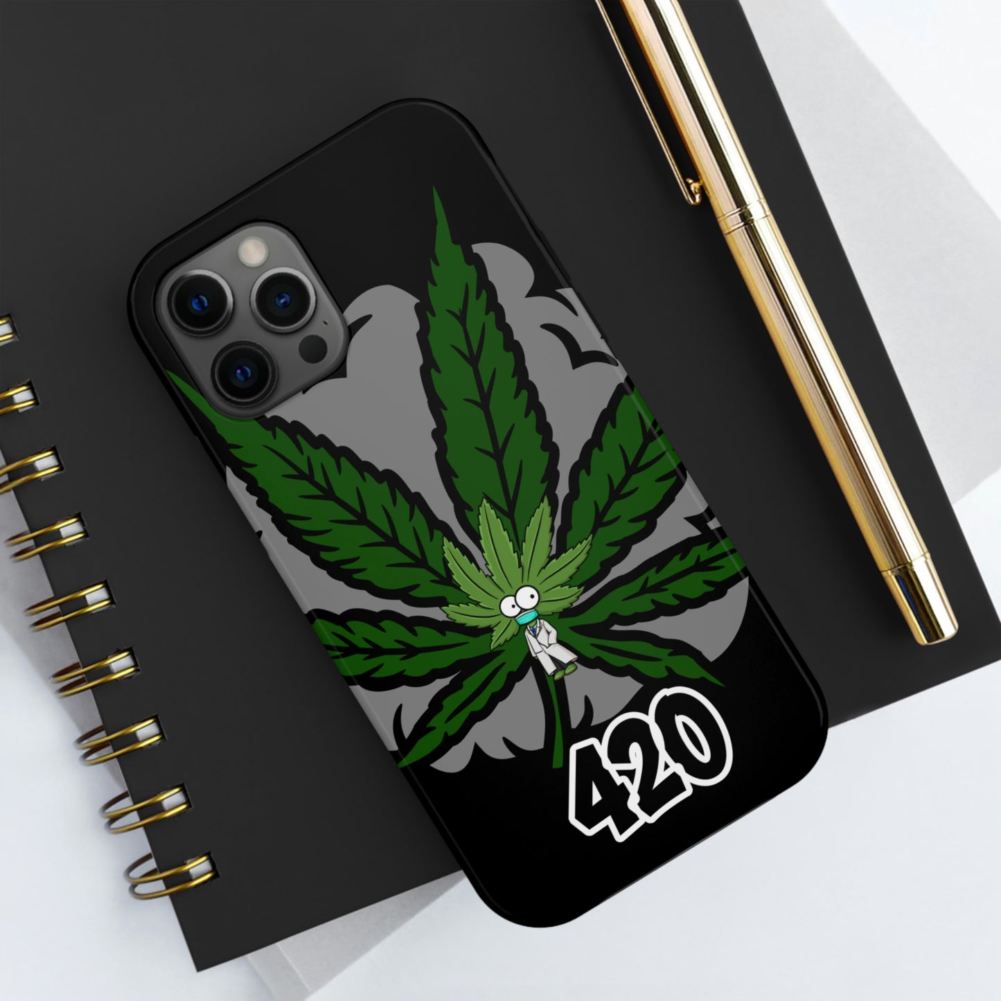 smokey hemp man tough IPhone case