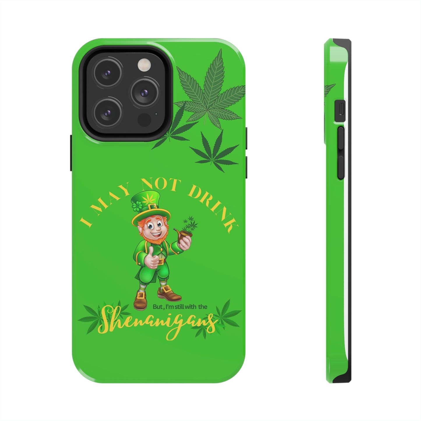 Hemp leprechaun Tough IPhone Cases, Case-Mate