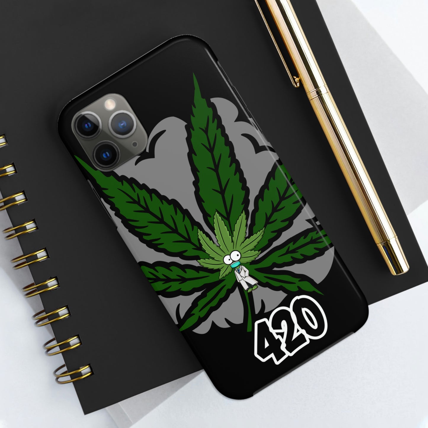 smokey hemp man tough IPhone case