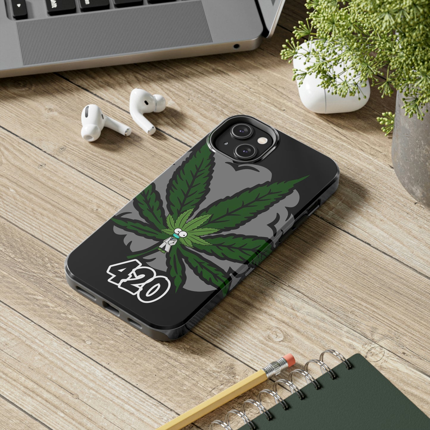 smokey hemp man tough IPhone case