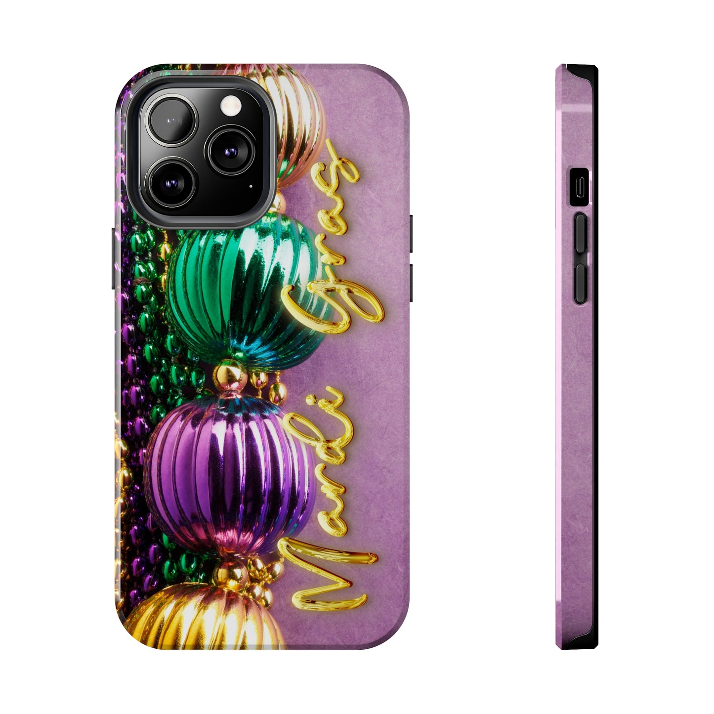 Mardi Gras beads Tough iPhone Case iPhone 15 accessories