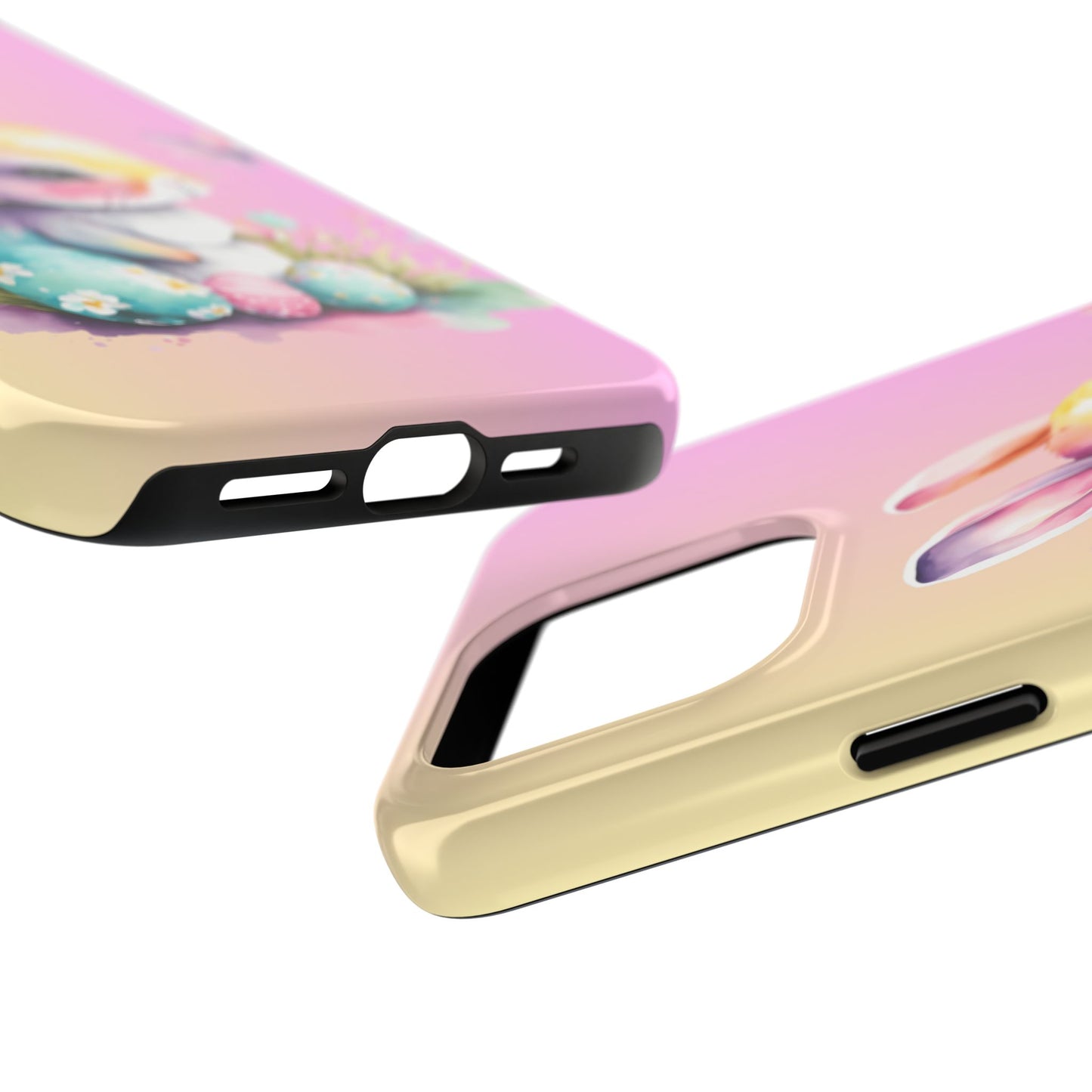 Pastel Spring Easter bunny Phone Case iPhone compatible