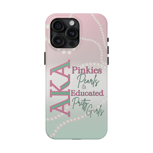 AKA Sorority Sister custom Phone Case – Pinkies, Pearls & Pretty Girls