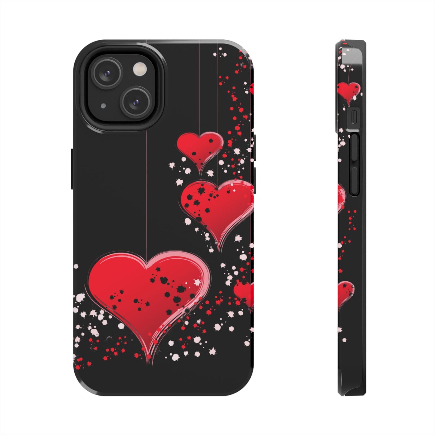 Heart on a string-Valentines day iPhone case- Romantic & stylish design