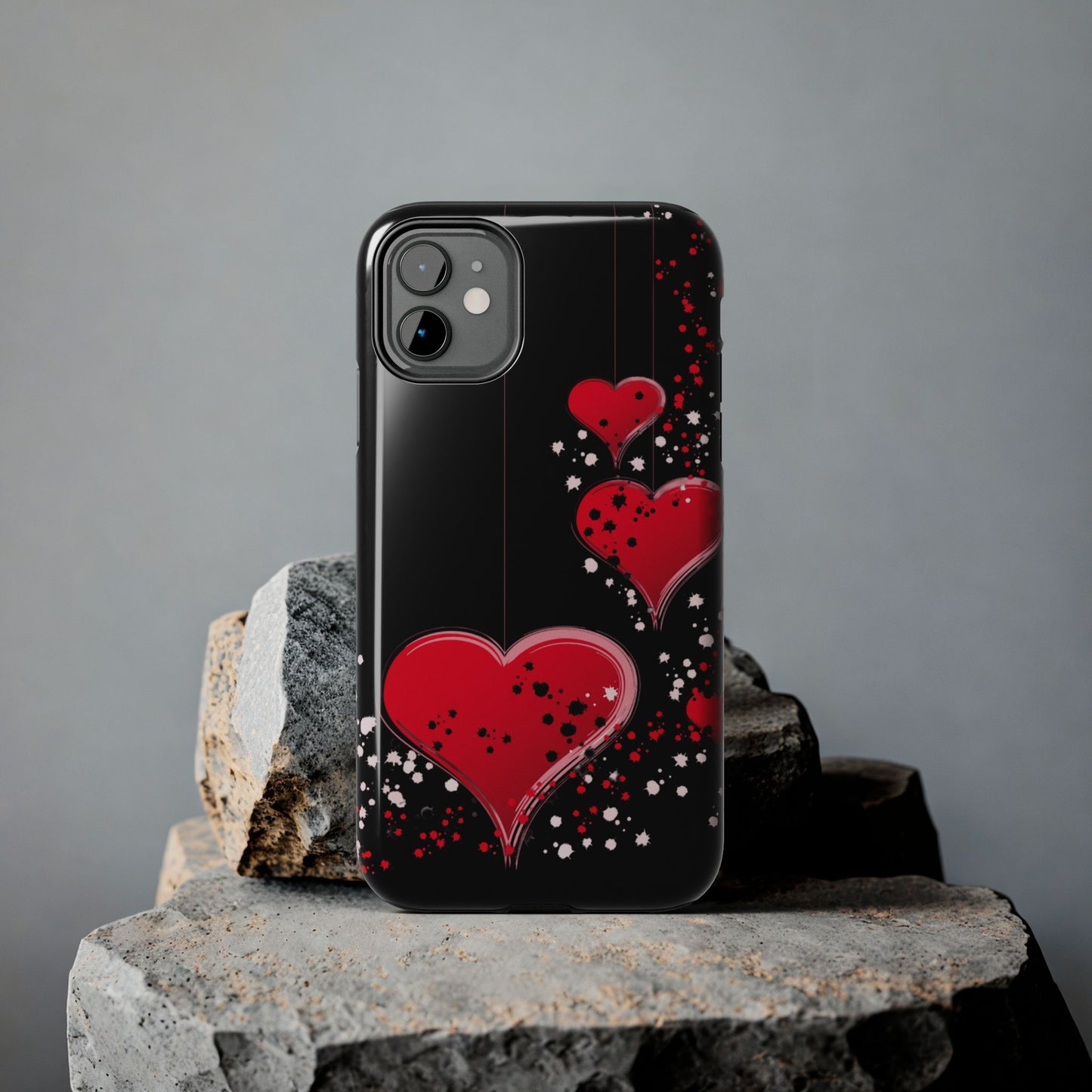 Heart on a string-Valentines day iPhone case- Romantic & stylish design