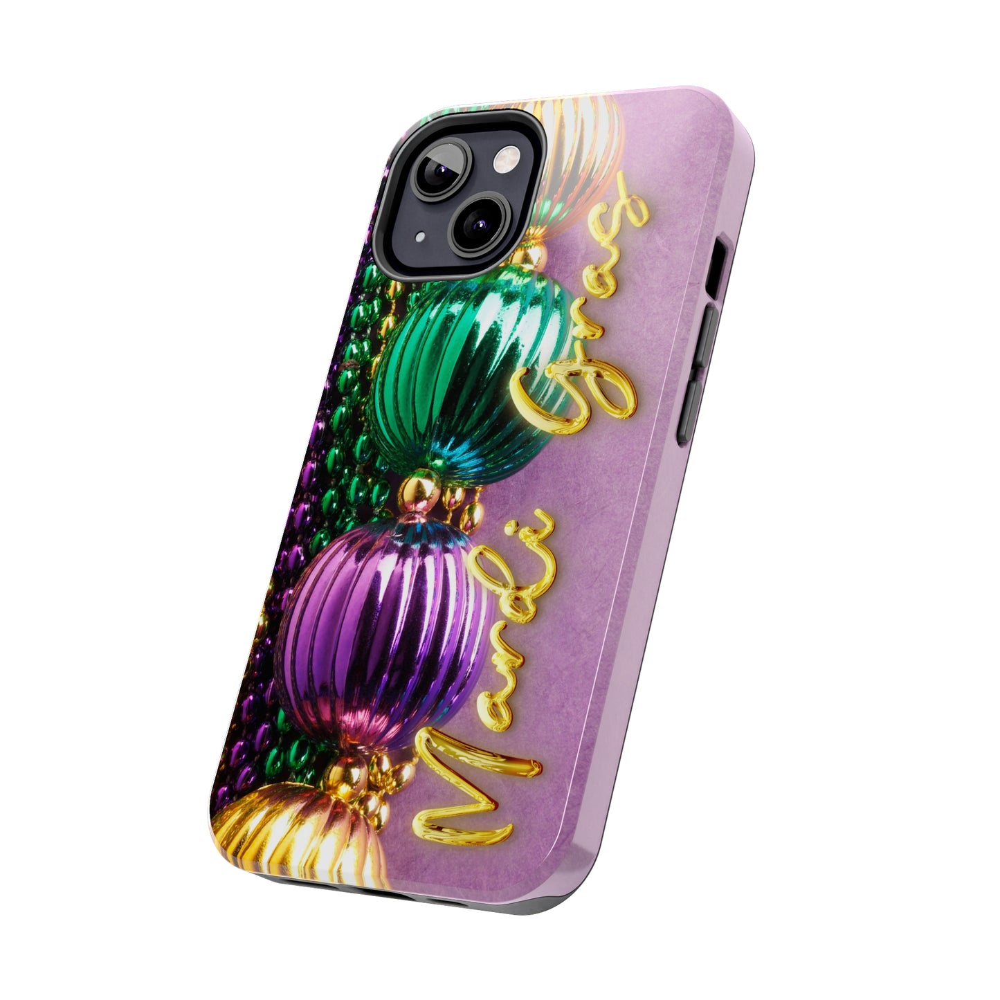 Mardi Gras beads Tough iPhone Case iPhone 15 accessories