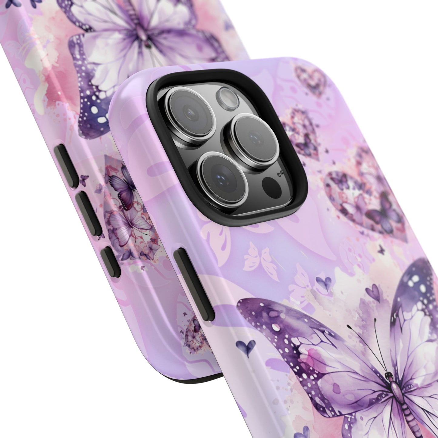 Purple butterfly bliss Phone Case iPhone compatible