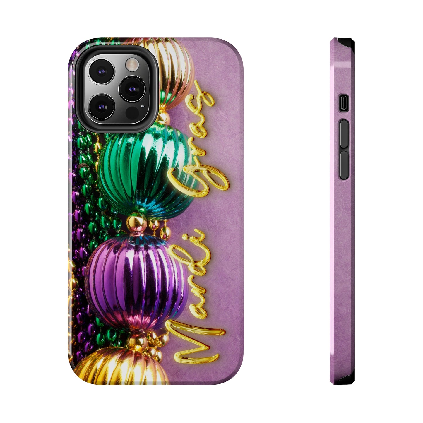 Mardi Gras beads Tough iPhone Case iPhone 15 accessories