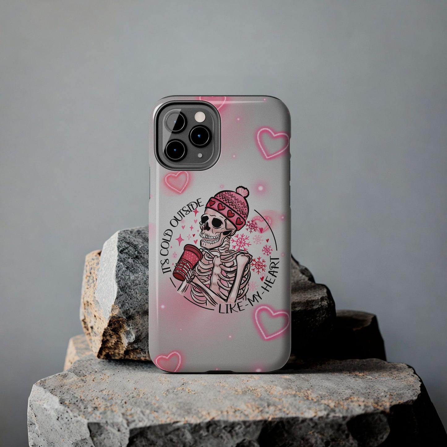 It's cold outside like my heart-Valentines day iPhone case- Romantic & stylish design
