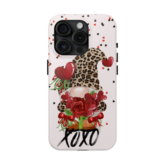 XOXO Gnome-Valentines day iPhone case- Romantic & stylish design