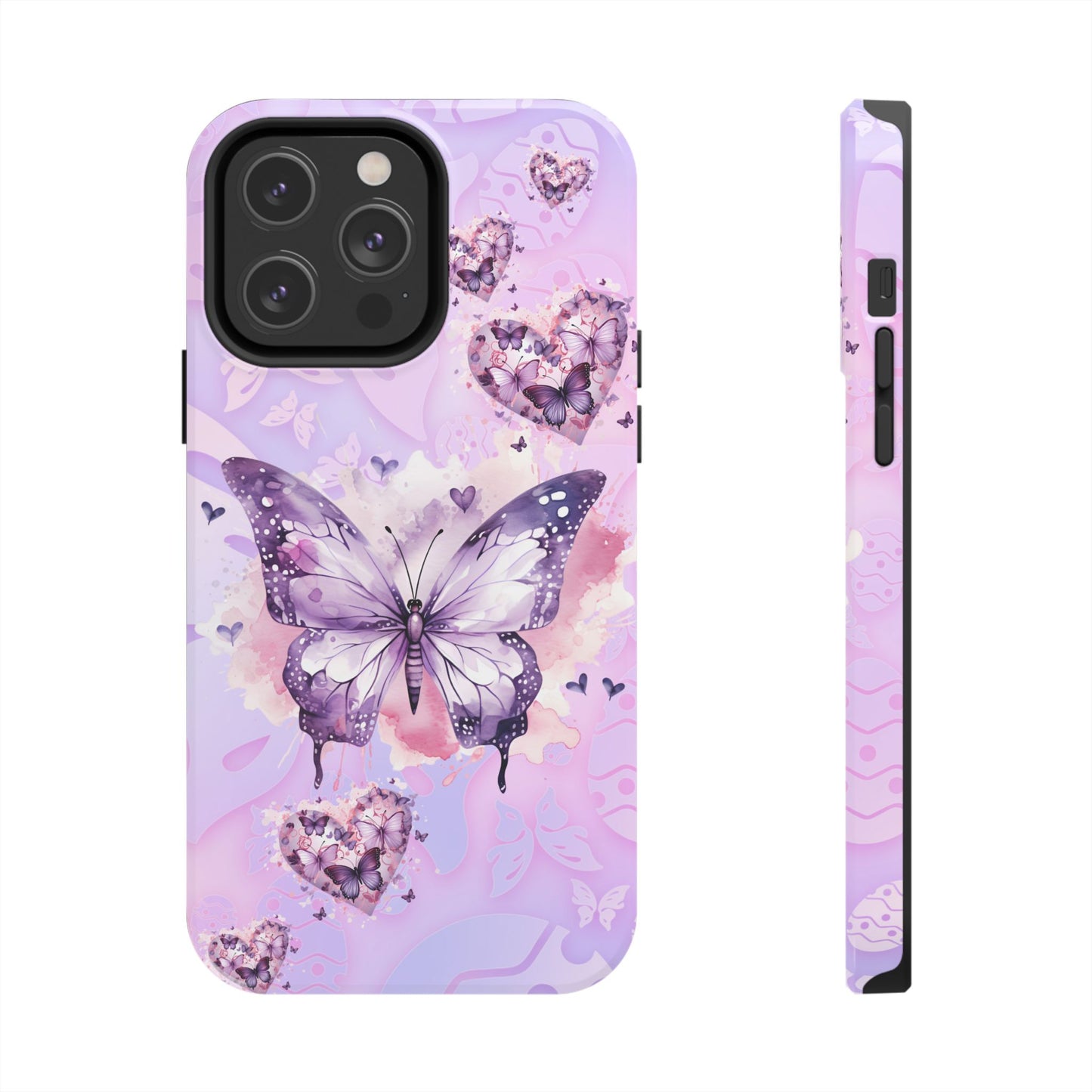 Purple butterfly bliss Phone Case iPhone compatible