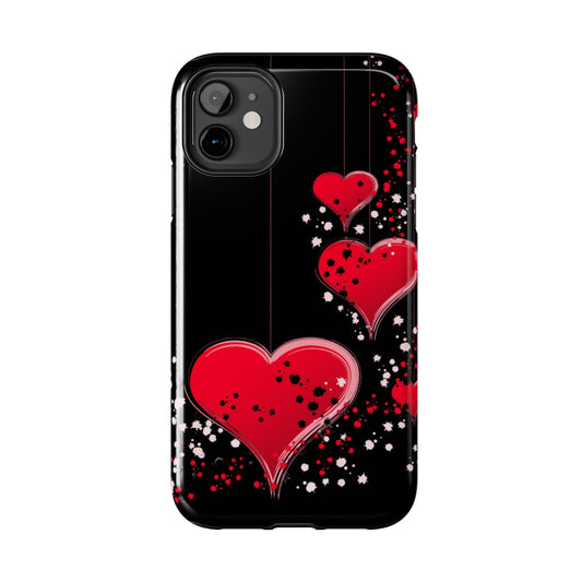 Heart on a string-Valentines day iPhone case- Romantic & stylish design