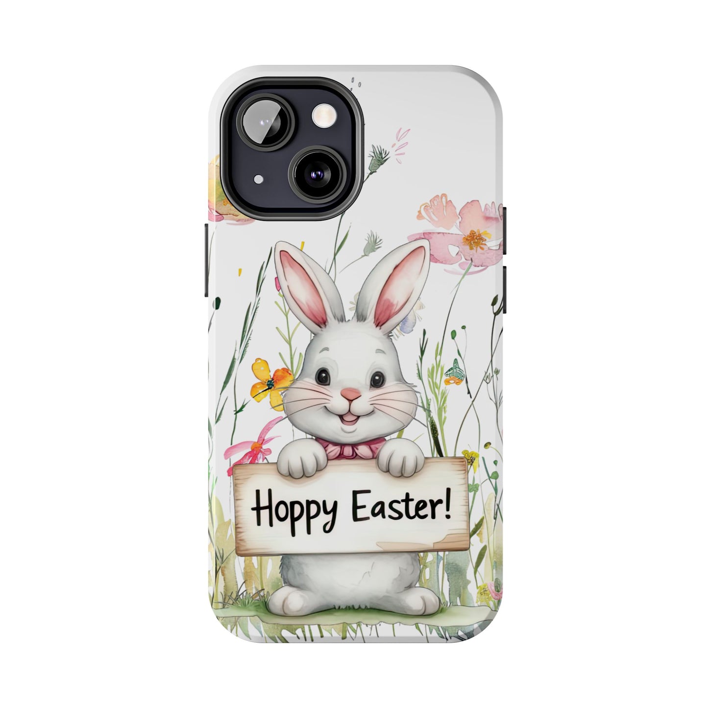 Spring hoppy Easter bunny Phone Case iPhone compatible