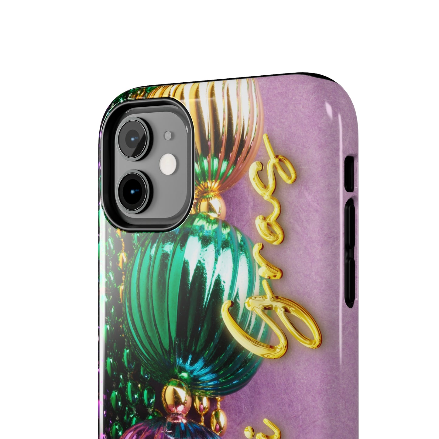 Mardi Gras beads Tough iPhone Case iPhone 15 accessories