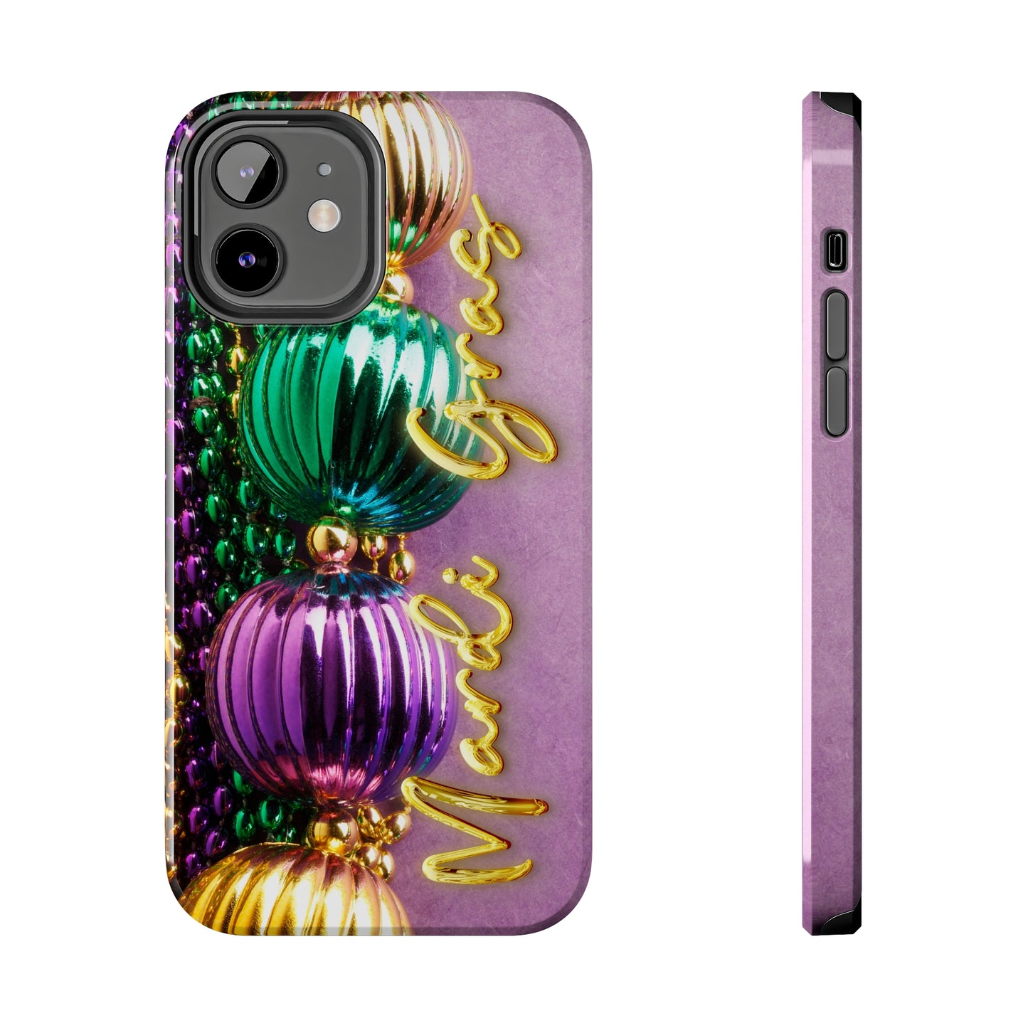 Mardi Gras beads Tough iPhone Case iPhone 15 accessories