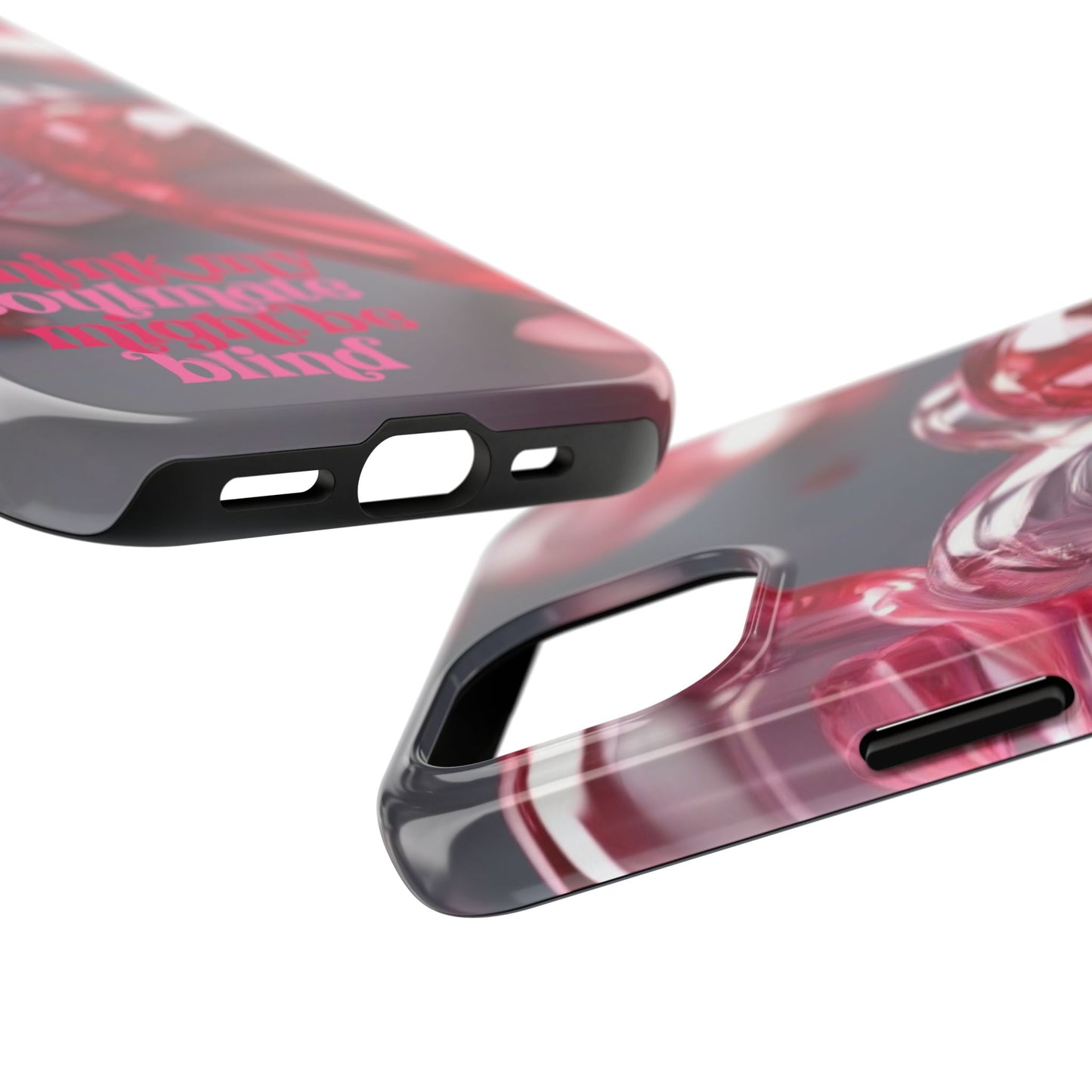 I think my soulmate might be blind- Valentines day iPhone case- Romantic & stylish design