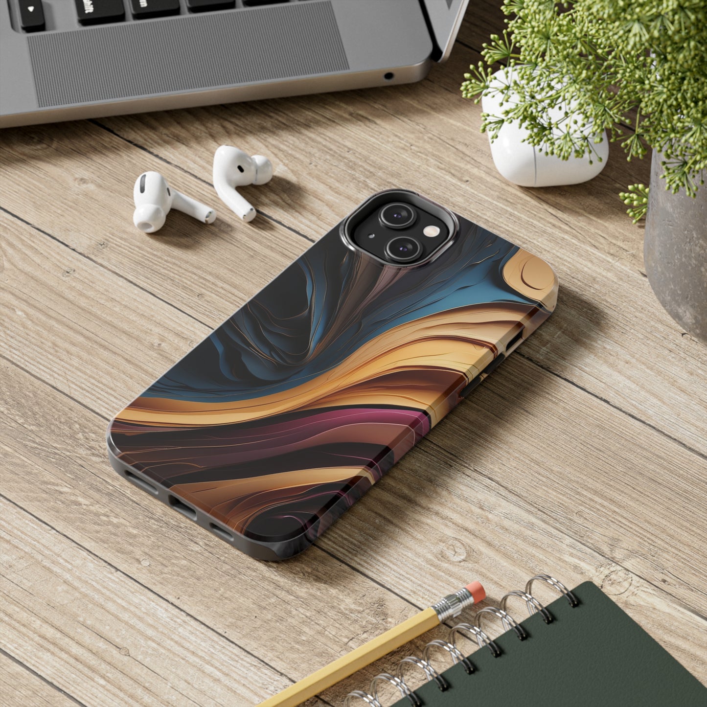 fall abstract art/ Tough iPhone Case/ Abstract
