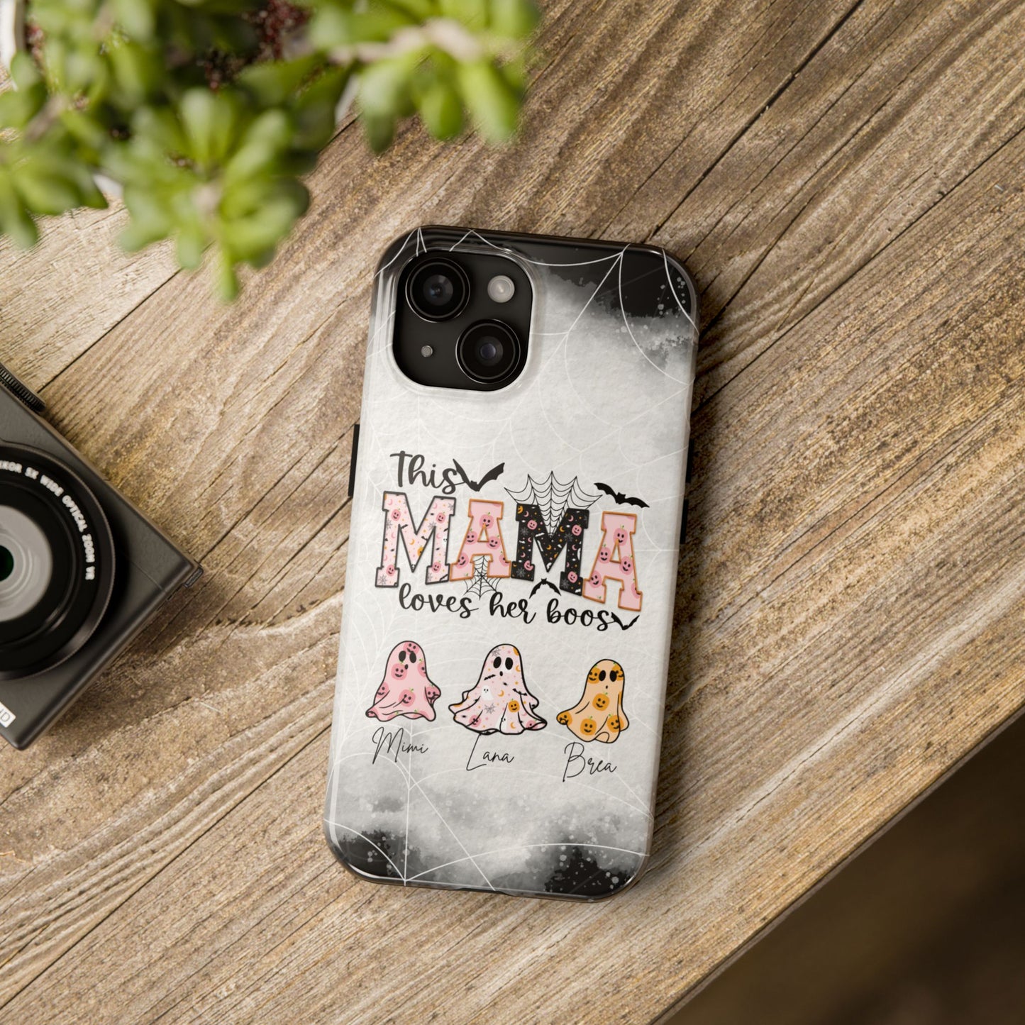 Custom personalized Halloween themed iPhone case iPhone models 11-15