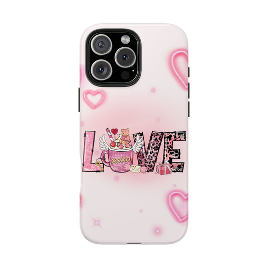 Coffee love-Valentines day iPhone case- Romantic & stylish design