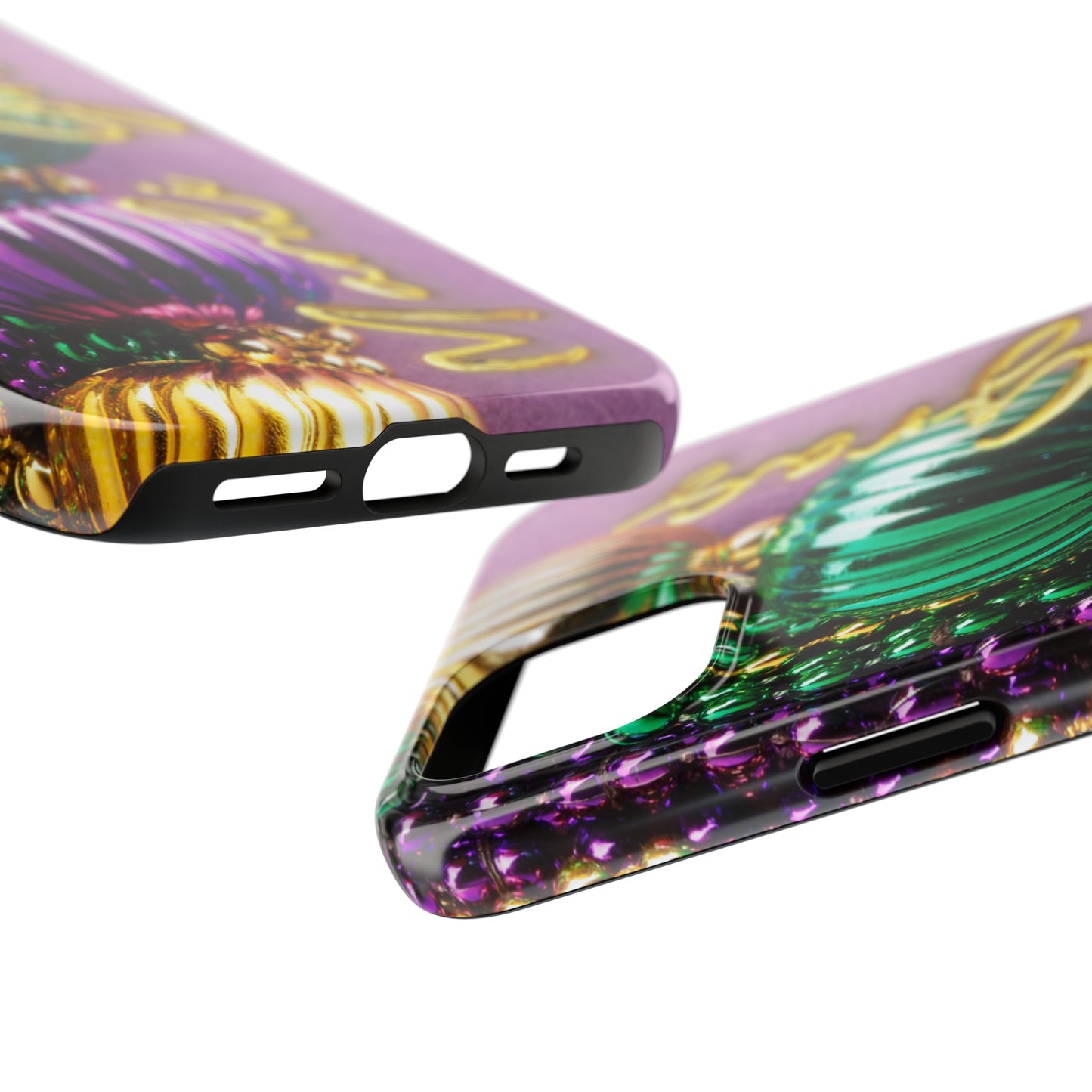 Mardi Gras beads Tough iPhone Case iPhone 15 accessories