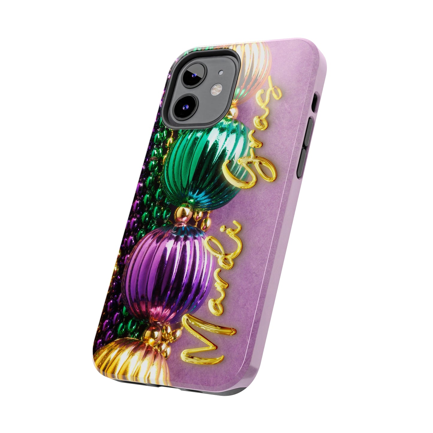 Mardi Gras beads Tough iPhone Case iPhone 15 accessories