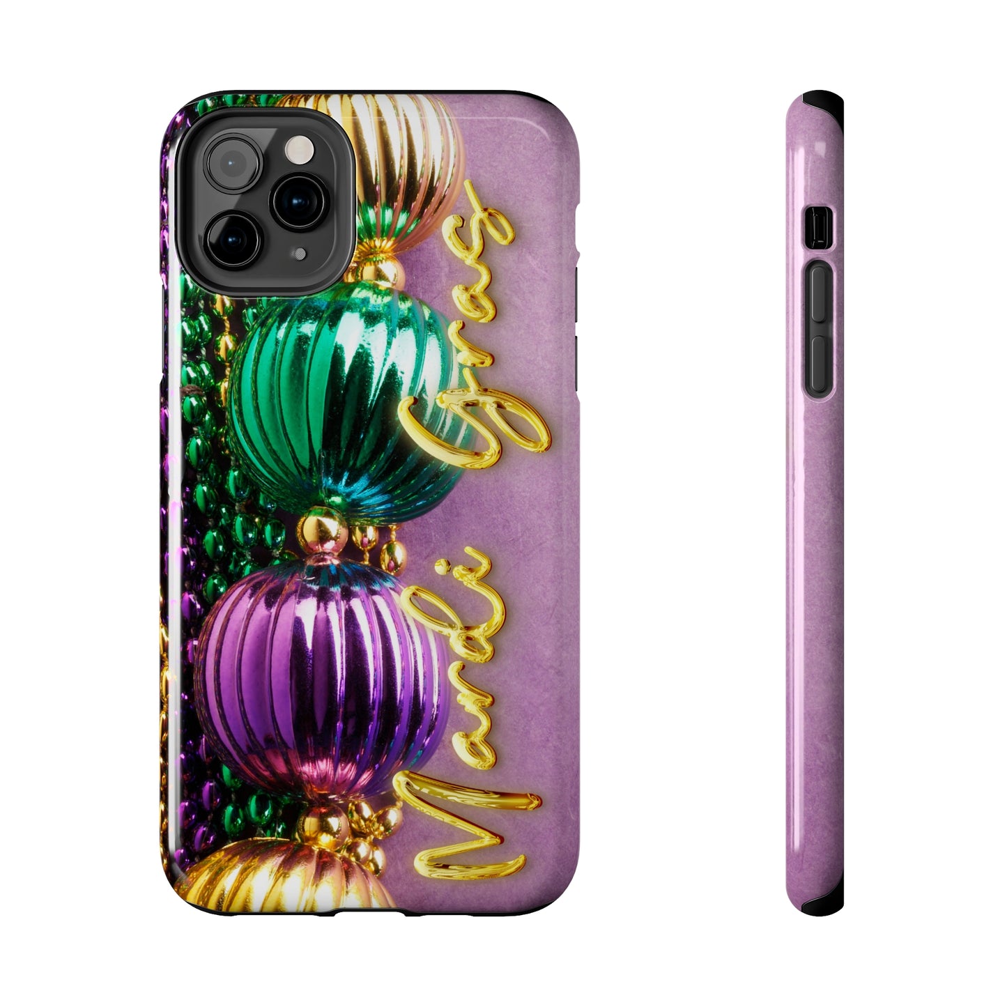 Mardi Gras beads Tough iPhone Case iPhone 15 accessories