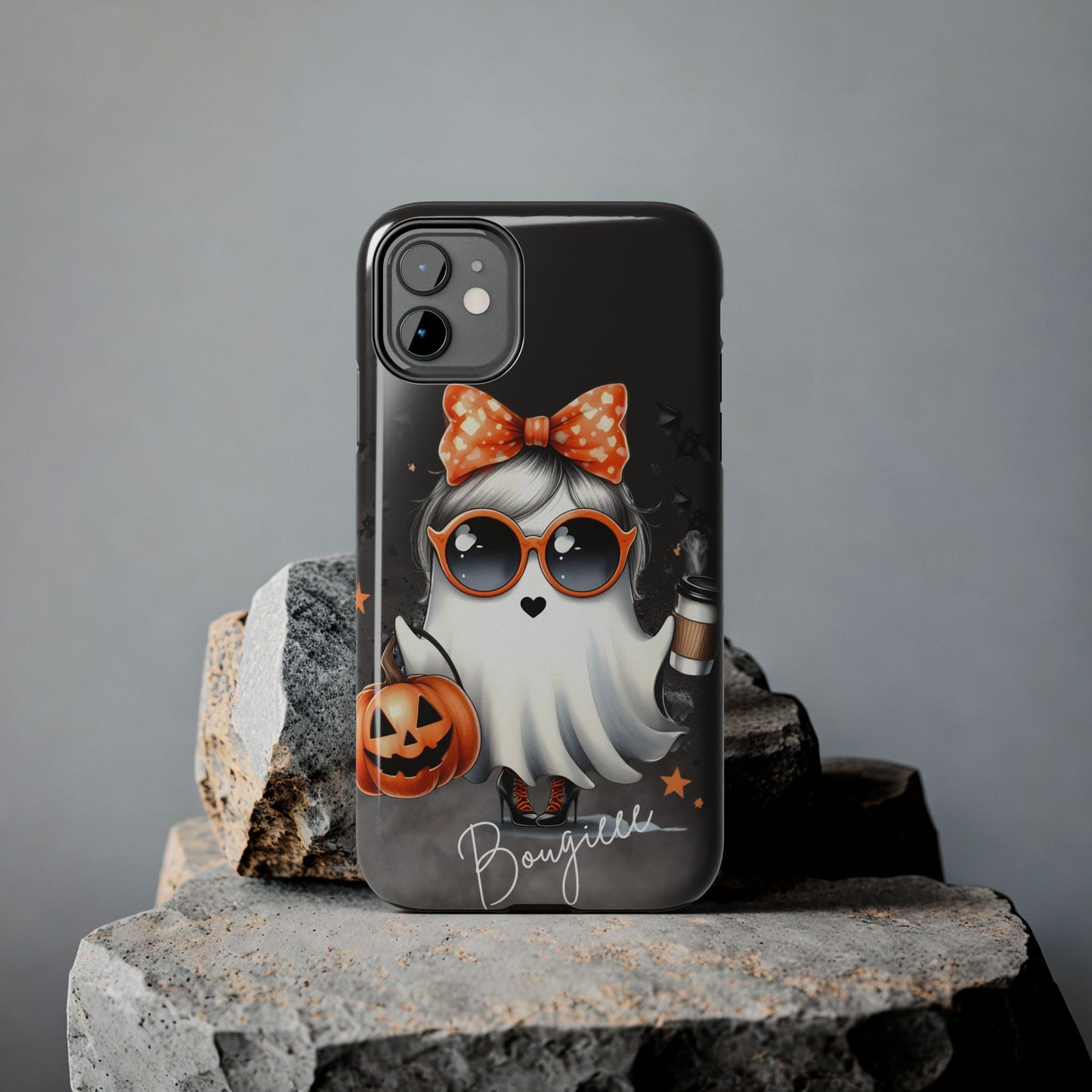 Bougie ghost, Halloween themed iPhone case Models 11-15