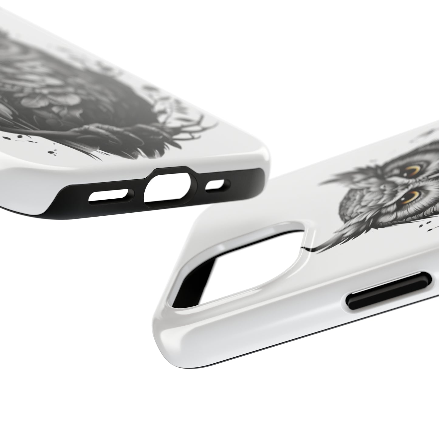Owl sketch drawing phone case iPhone accessories