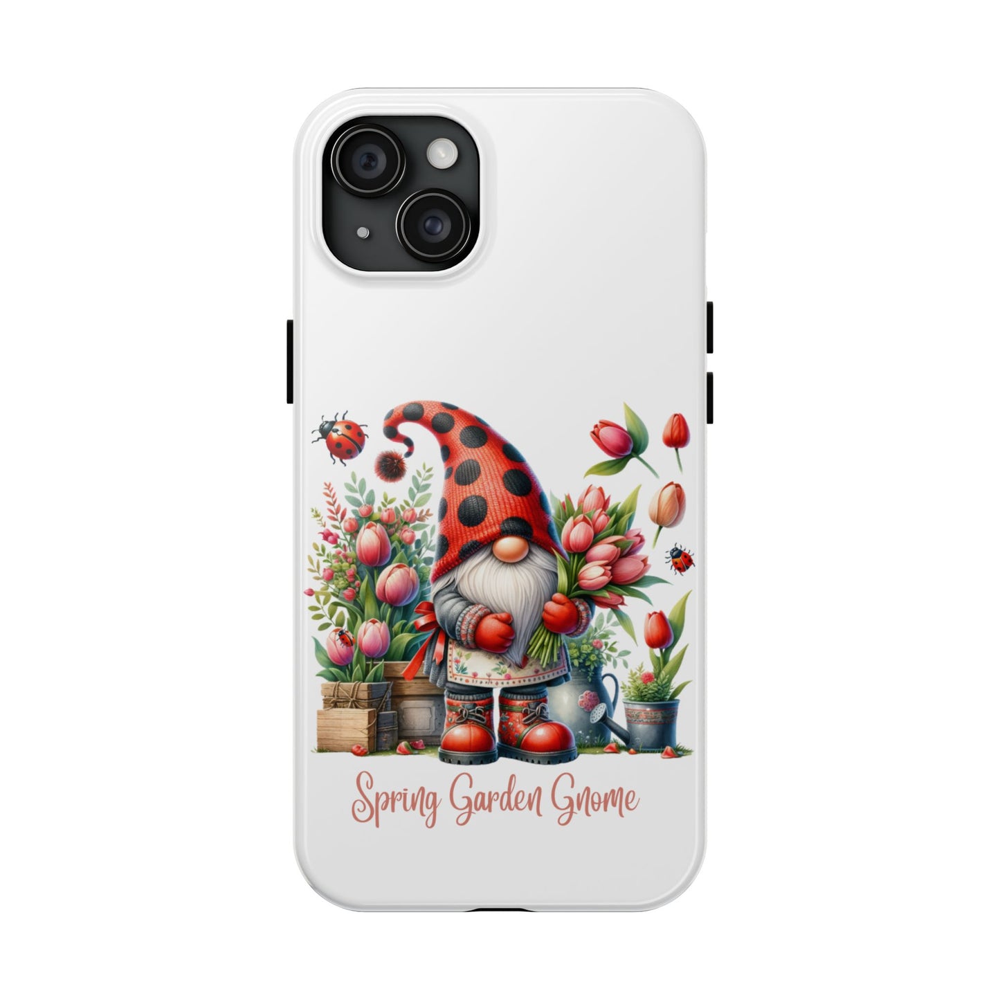 Spring garden Gnome Phone Case for iPhones