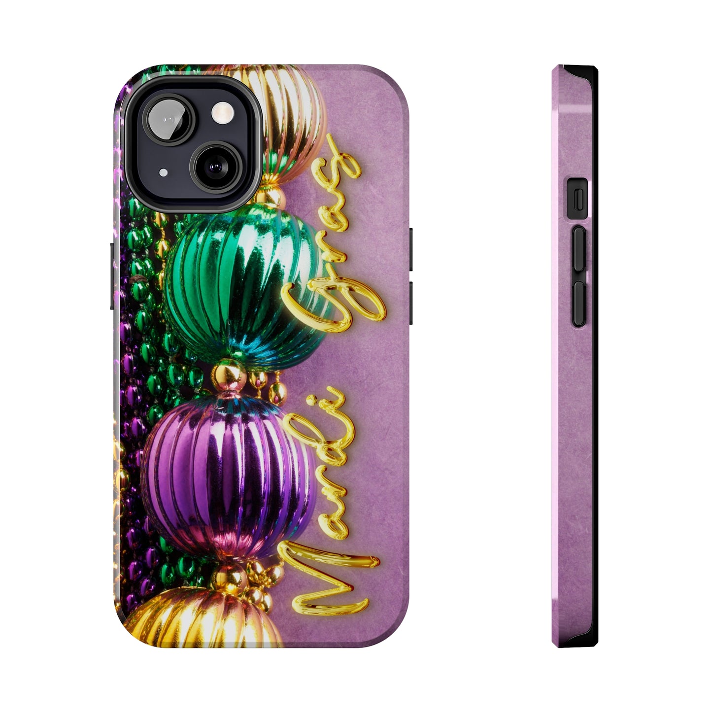Mardi Gras beads Tough iPhone Case iPhone 15 accessories