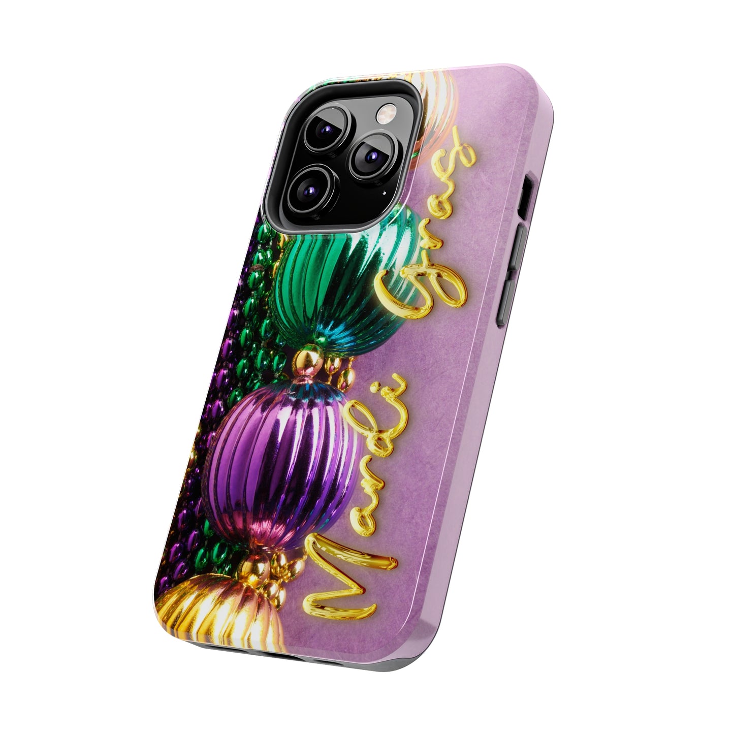 Mardi Gras beads Tough iPhone Case iPhone 15 accessories