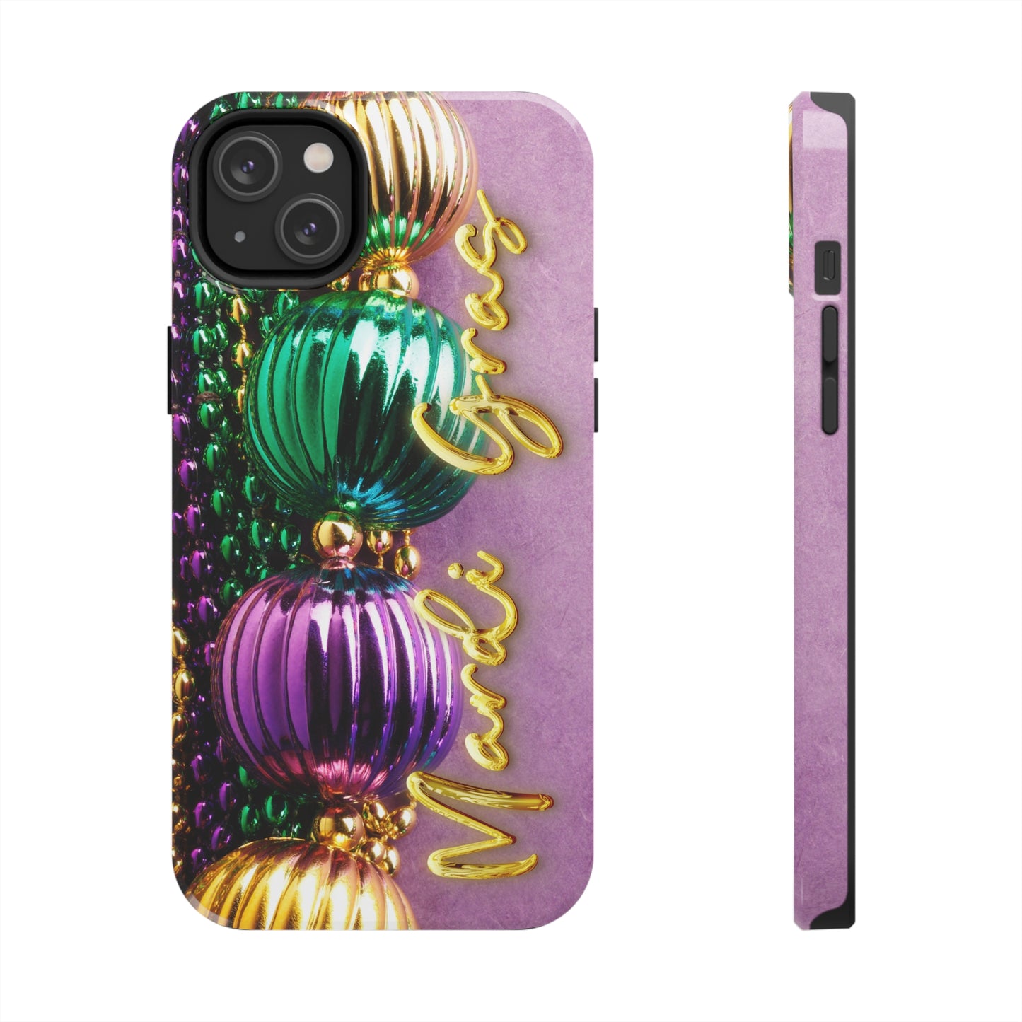 Mardi Gras beads Tough iPhone Case iPhone 15 accessories