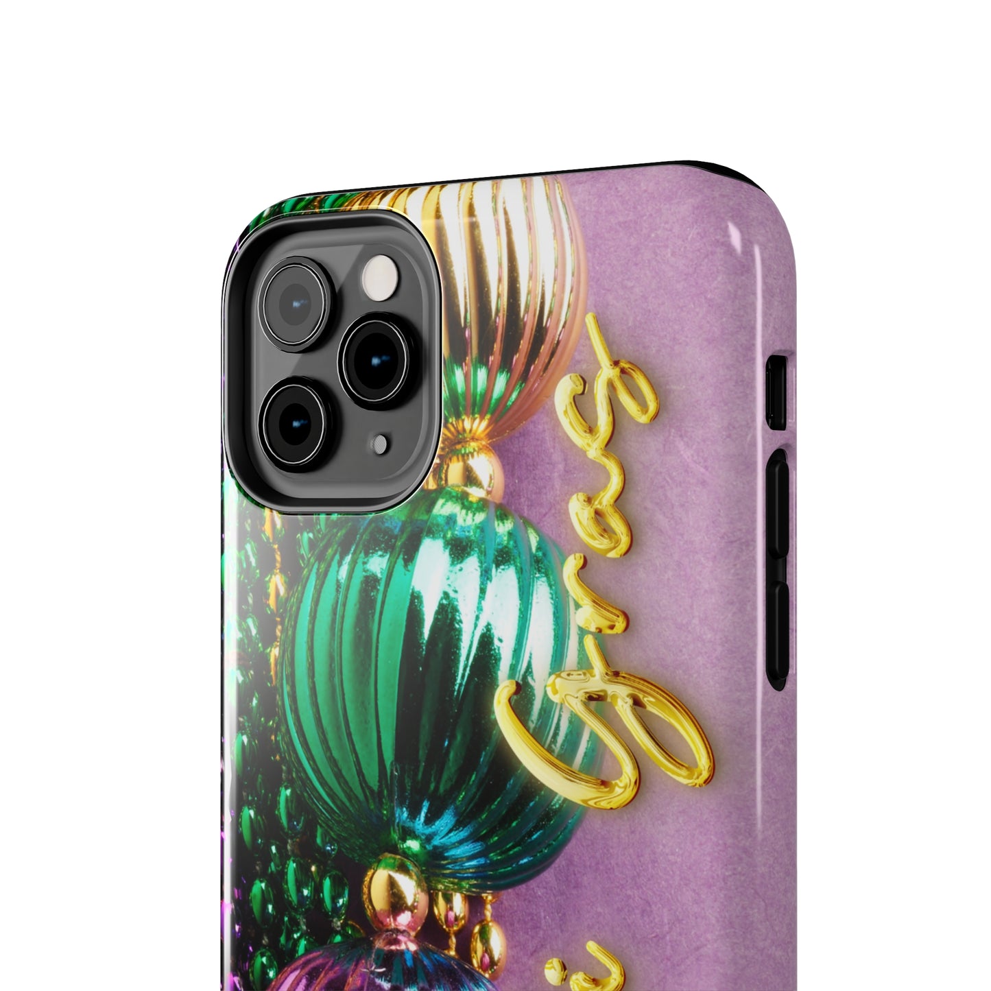 Mardi Gras beads Tough iPhone Case iPhone 15 accessories
