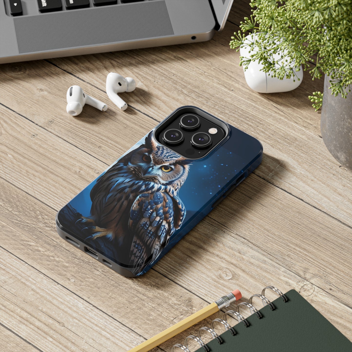 Night owl/ Tough iPhone Case/ Nature