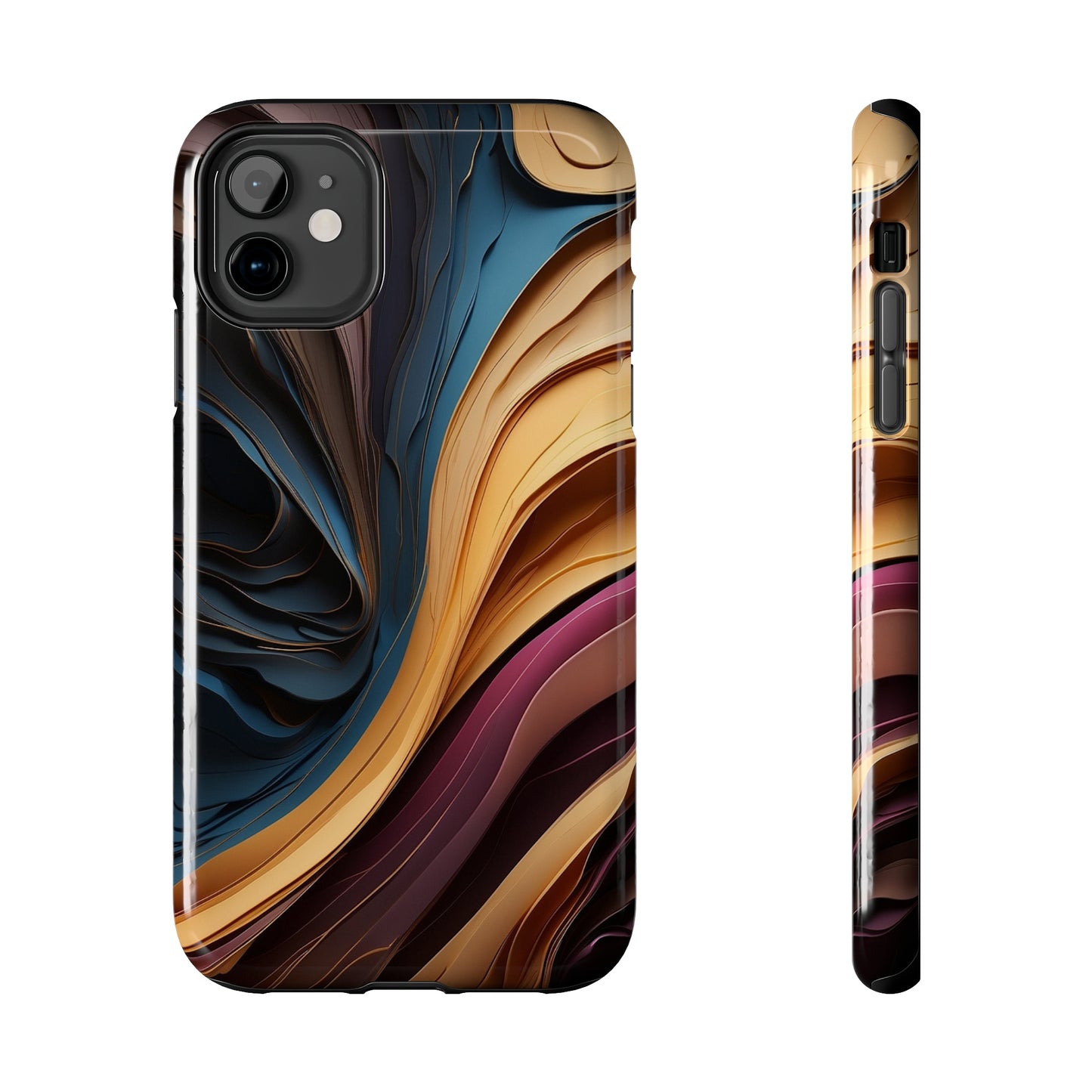 fall abstract art/ Tough iPhone Case/ Abstract