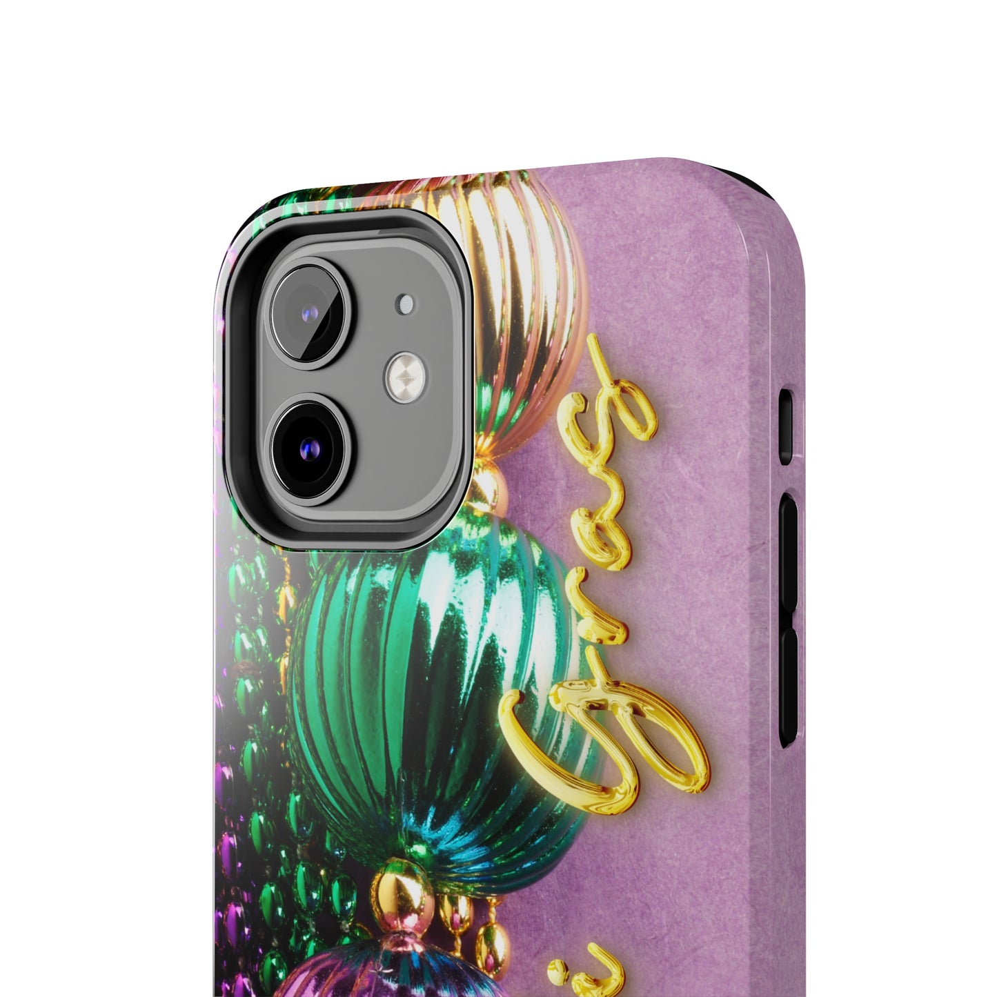 Mardi Gras beads Tough iPhone Case iPhone 15 accessories