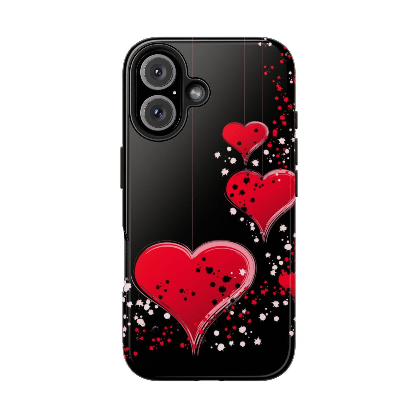 Heart on a string-Valentines day iPhone case- Romantic & stylish design