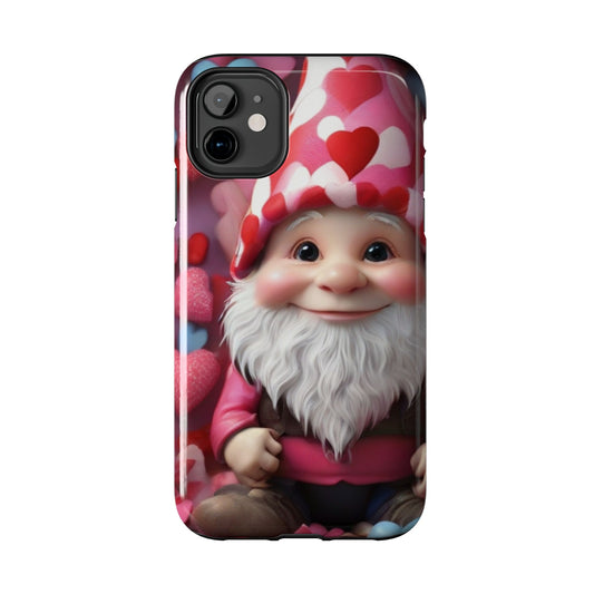 Valentines Gnome-Valentines day iPhone case- Romantic & stylish design