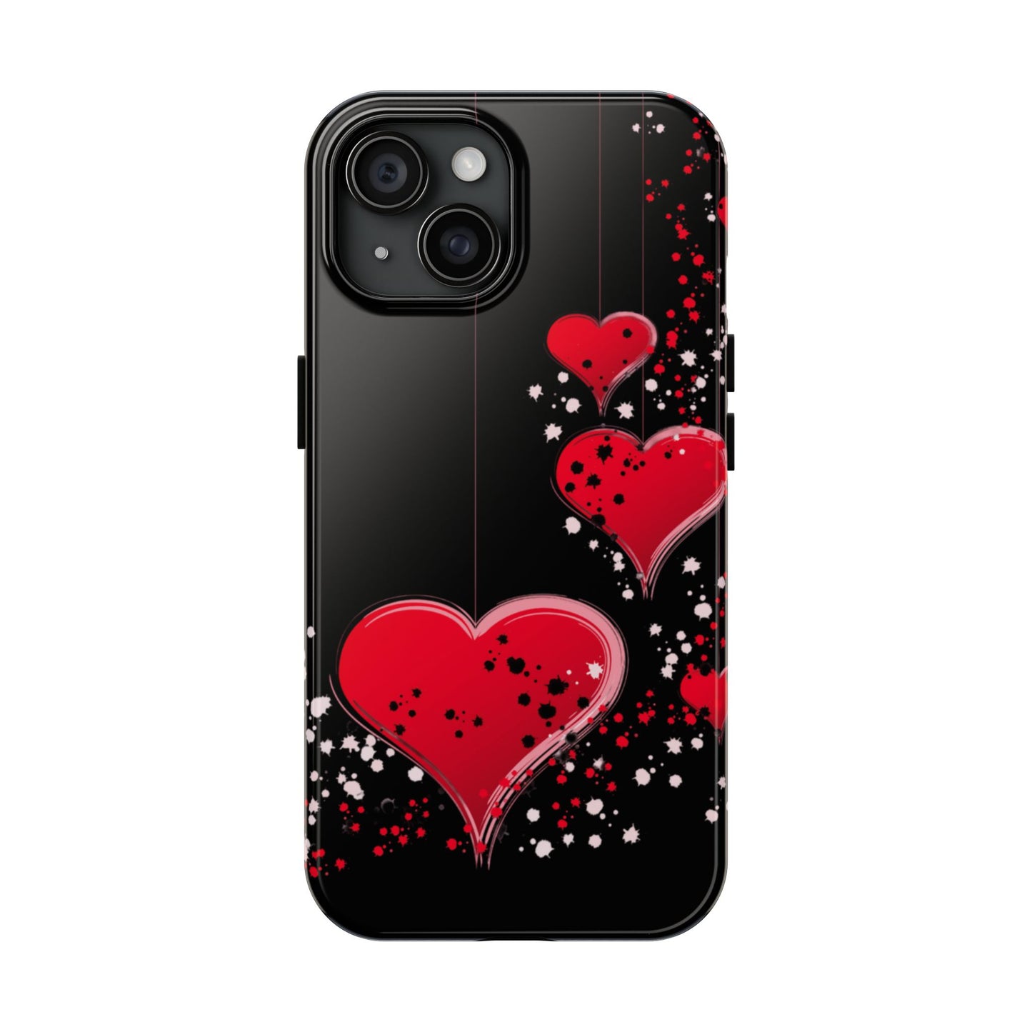 Heart on a string-Valentines day iPhone case- Romantic & stylish design