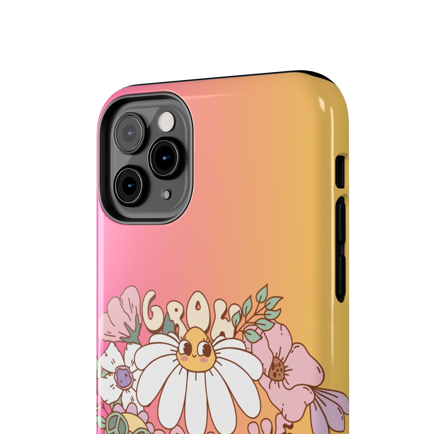 Grow positive thoughts Phone Case iPhone compatible