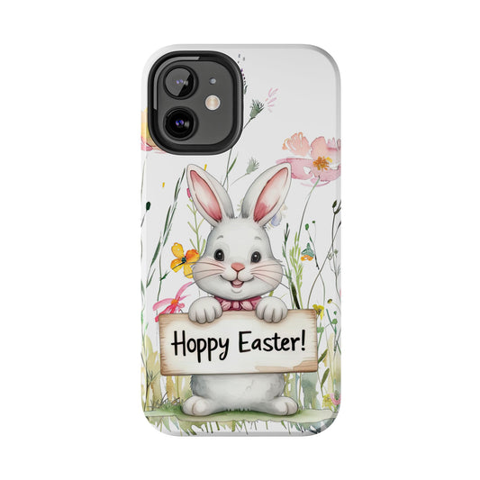 Spring hoppy Easter bunny Phone Case iPhone compatible