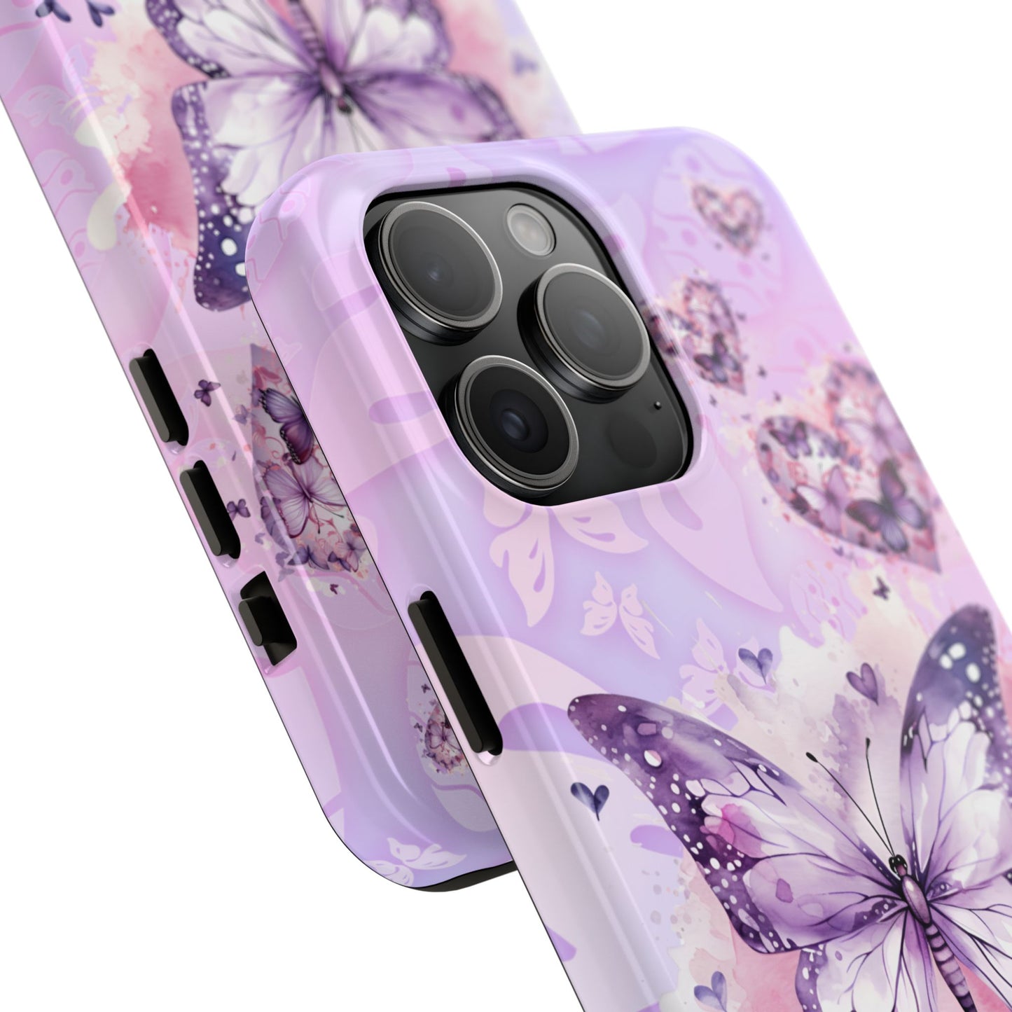 Purple butterfly bliss Phone Case iPhone compatible
