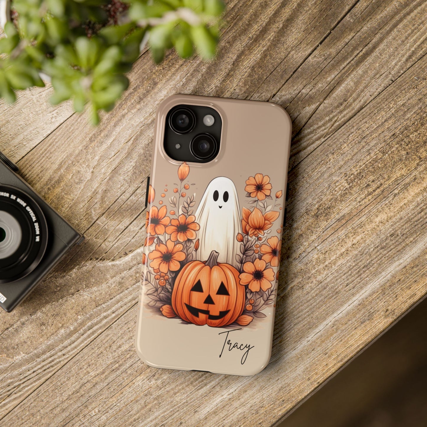 Custom personalized fall themed iPhone case iPhone models 11-15