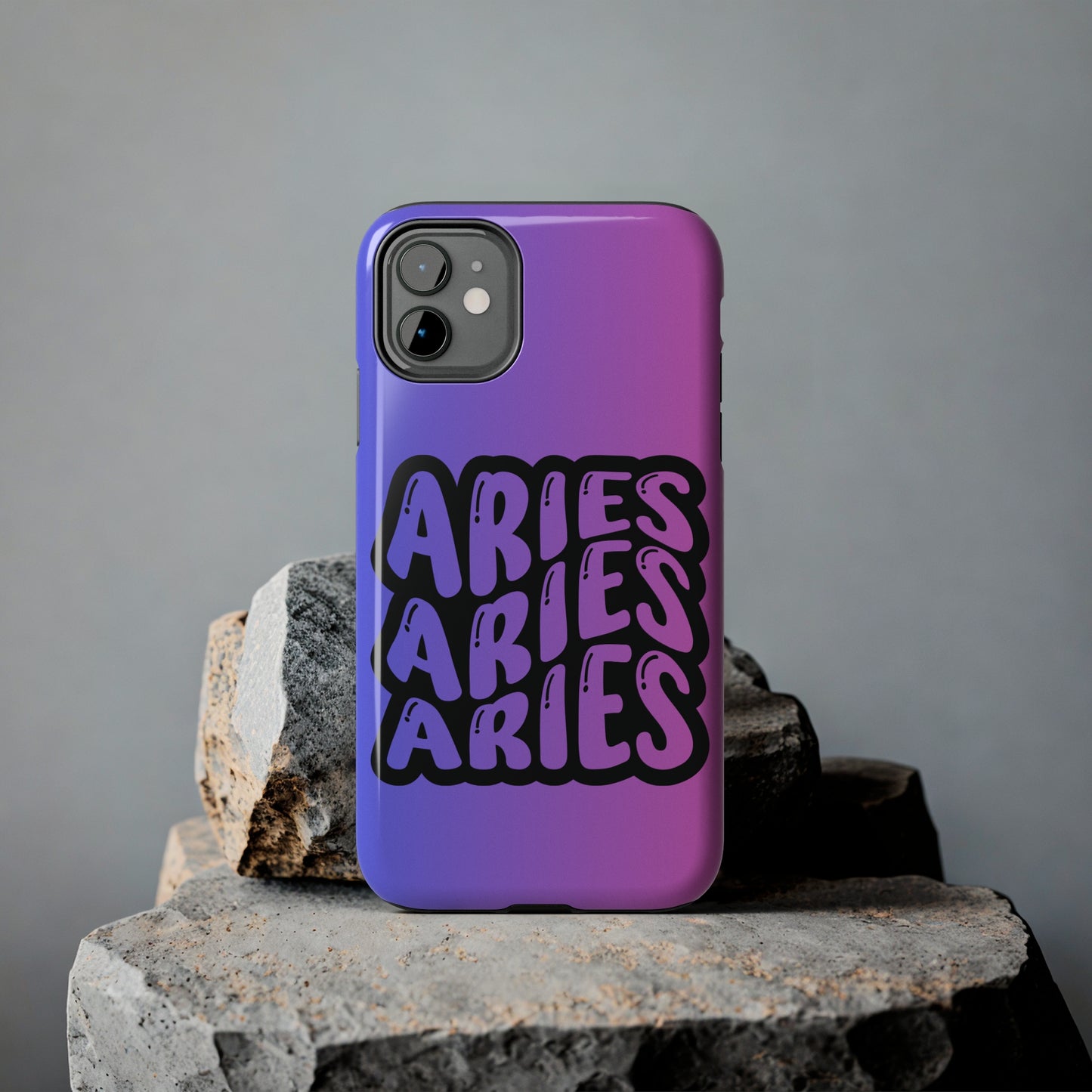 Ombre Aries Tough iPhone Case iPhone 14 accessories