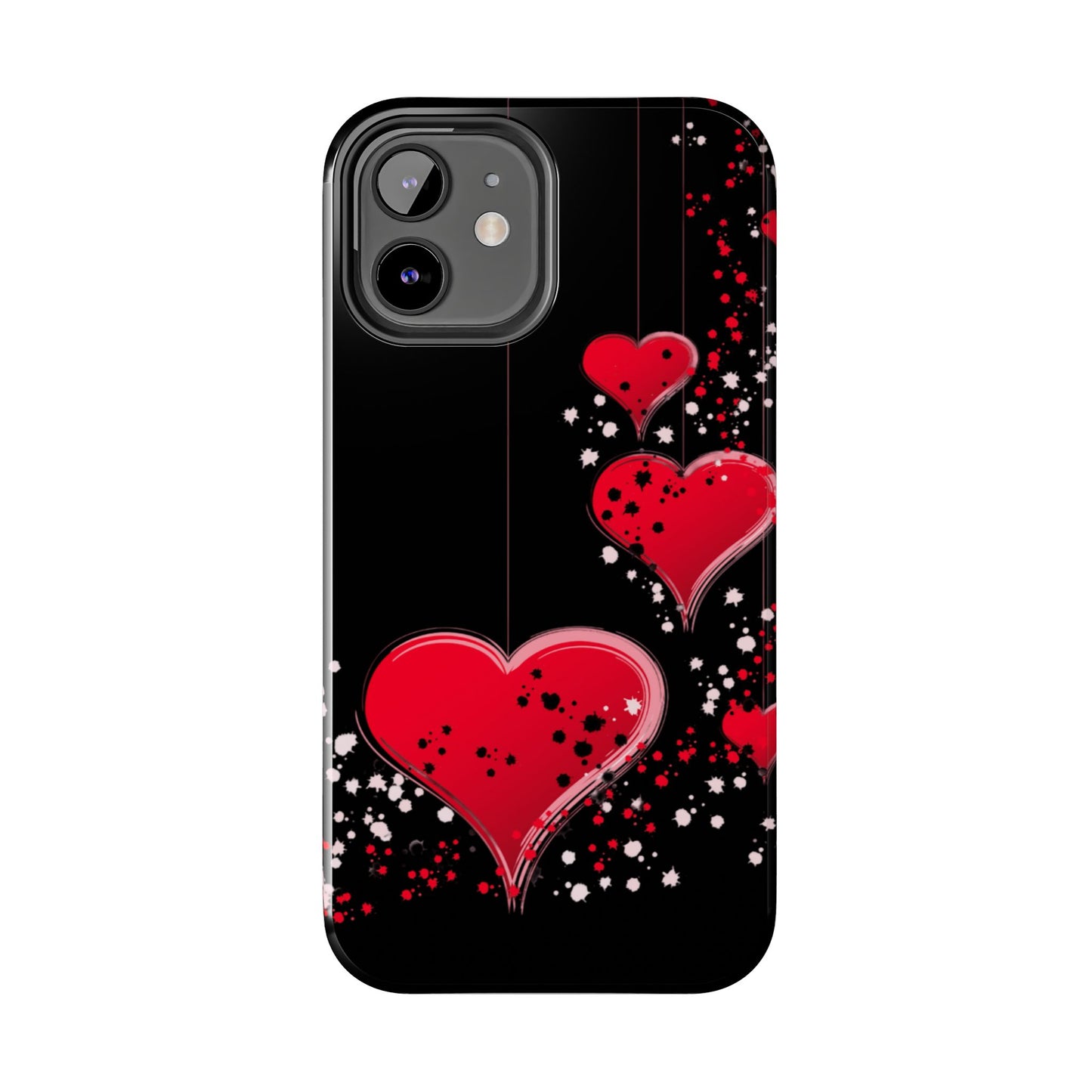 Heart on a string-Valentines day iPhone case- Romantic & stylish design