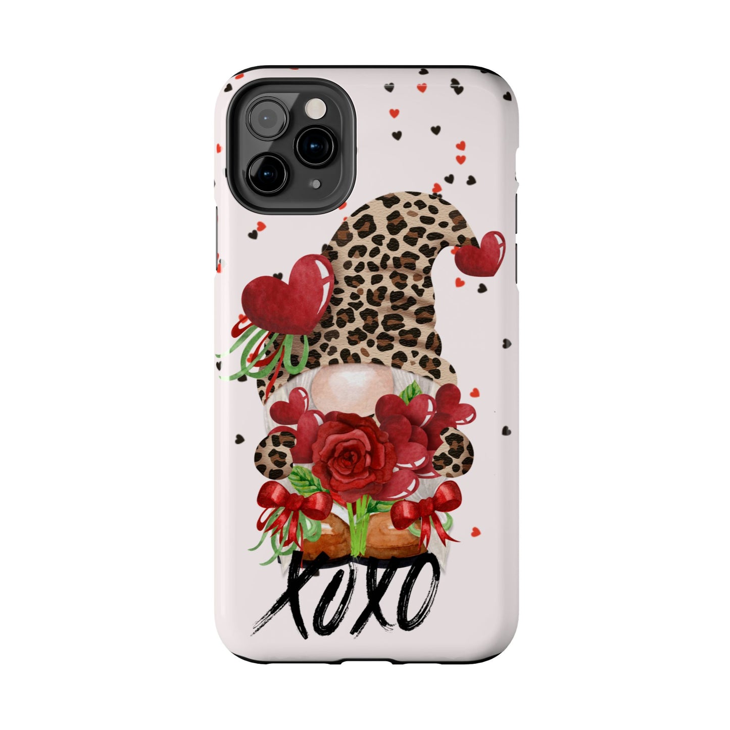 XOXO Gnome-Valentines day iPhone case- Romantic & stylish design