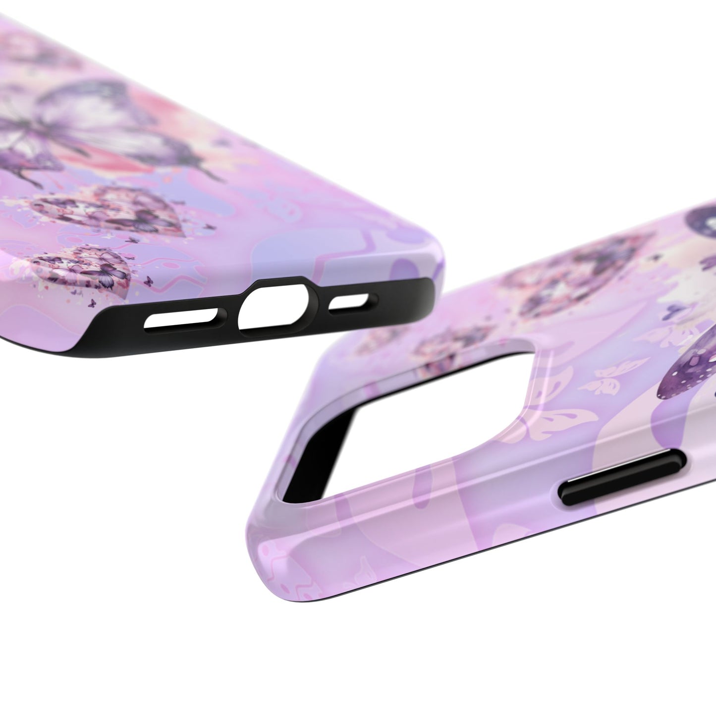 Purple butterfly bliss Phone Case iPhone compatible