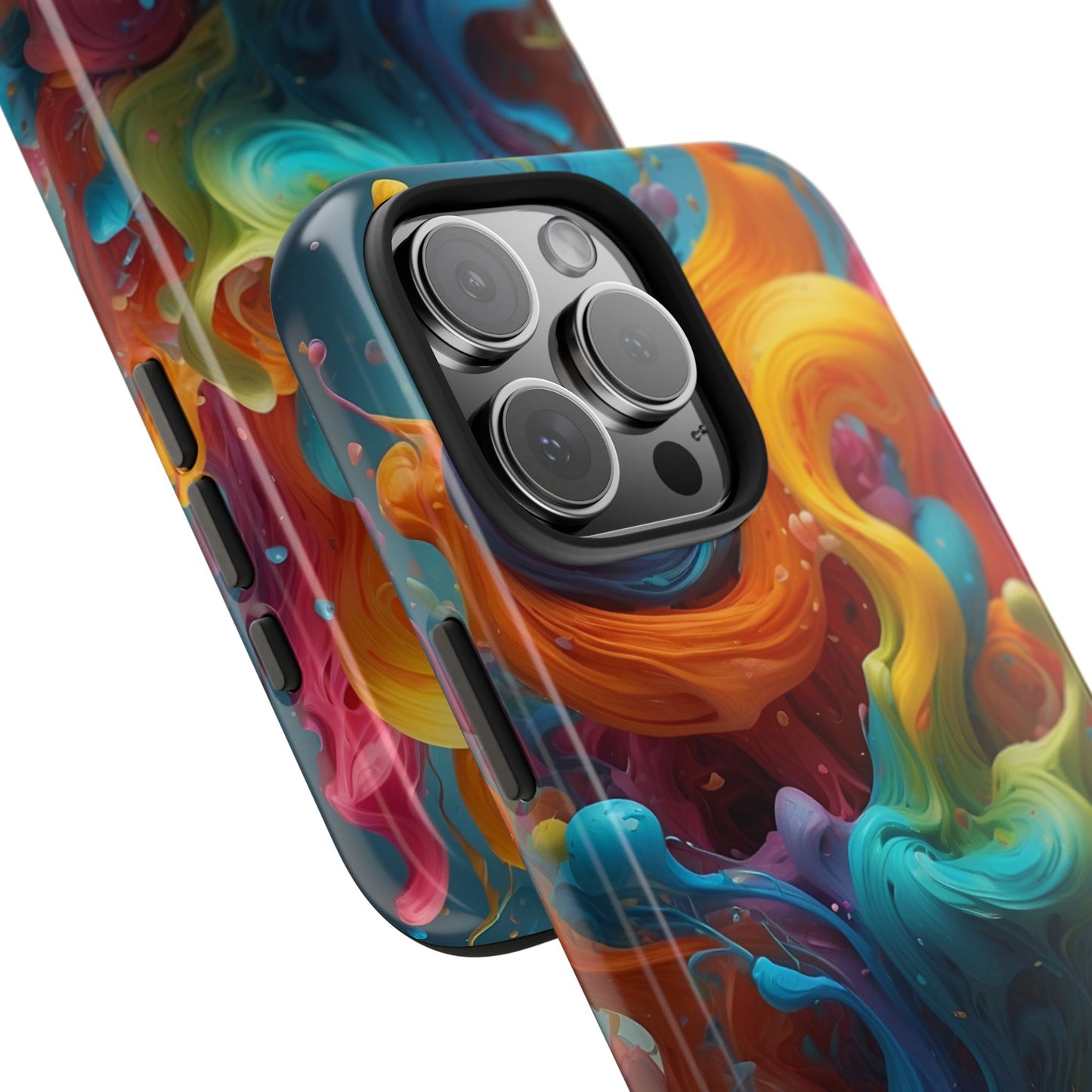 Color splash Abstract Phone Case iPhone compatible