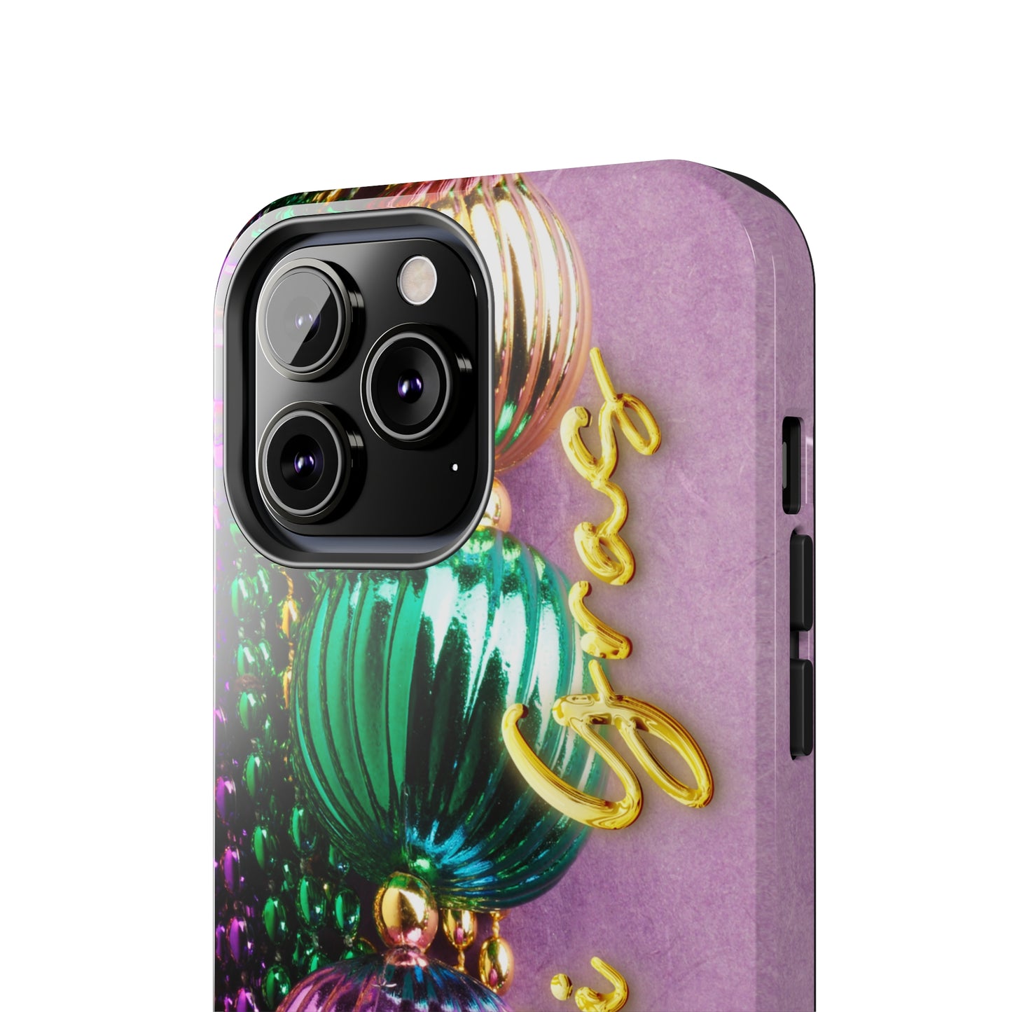 Mardi Gras beads Tough iPhone Case iPhone 15 accessories
