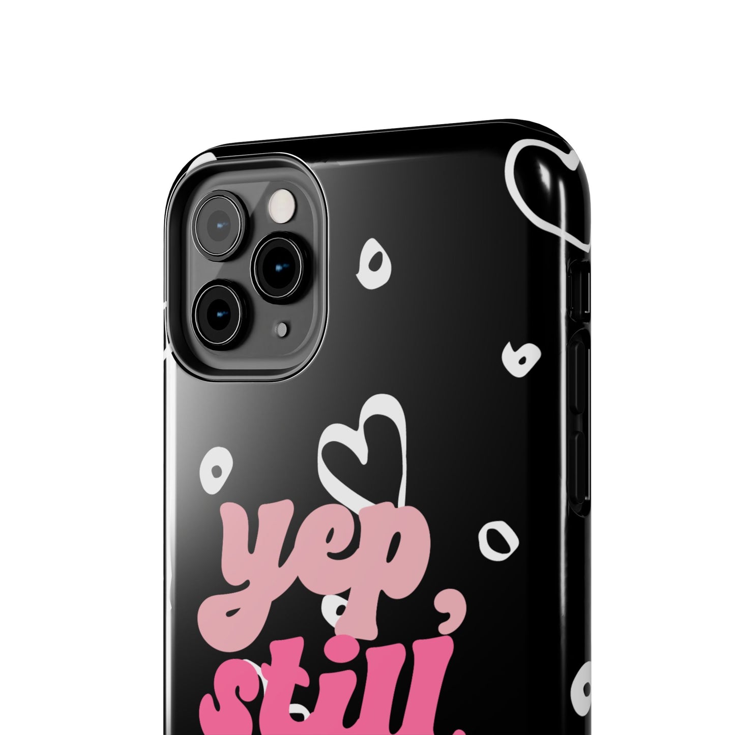 Yep, still single-Valentines day iPhone case- Romantic & stylish design